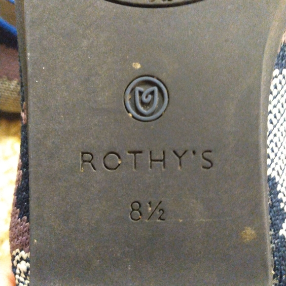 Rothy's The Flat in retired color Violet Botanicamo - Picture 8 of 12